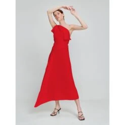 Leila Midi Maxi Dress - Red 11 Leila Midi Maxi Dress - Red -Maison Close Sales iq0zl8cz1devo5brmaqj