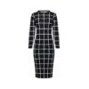Esther Monochrome Checked Jacquard Dress -Maison Close Sales itwejiy2hn1yfnqnfxxs