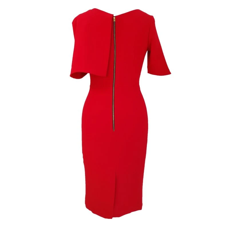 Jennifer Dress Flaming Red 5 Jennifer Dress Flaming Red - Image 3