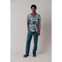 Komodo Jp Shirt Mens - Green -Maison Close Sales jp shirt mens teal green 864378549644310b8c272560fdf1e005