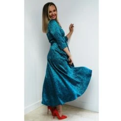 Marsden Dress Turquoise Leopard Print 15 Marsden Dress Turquoise Leopard Print -Maison Close Sales jxj4isdxj8gdlypvidtr