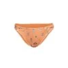 Kino Classic Cut Bikini Bottom In A Ribbed Bugs Print