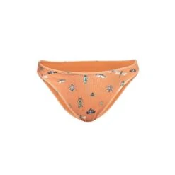 Kino Classic Cut Bikini Bottom In A Ribbed Bugs Print