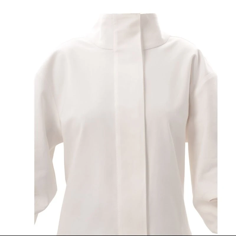 Designer Ecru Cotton Shirt 13 Designer Ecru Cotton Shirt - Image 11