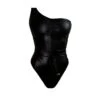 Amber One Piece - Leather Black