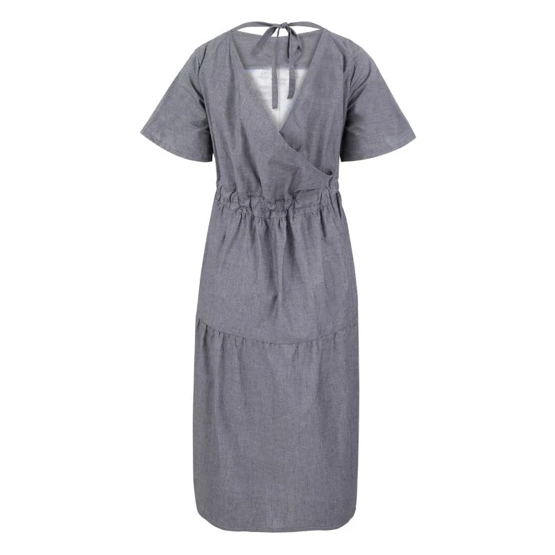 Ami Dress Cotton Chambray With Graffiti Art Print 6 Ami Dress Cotton Chambray With Graffiti Art Print - Image 4