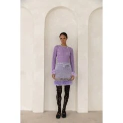Lavender Handmade Knit Midi Skirt 17 Lavender Handmade Knit Midi Skirt -Maison Close Sales lavender handmade knit midi skirt 0c3f9e2b9bd7c635e4f6590983823c32