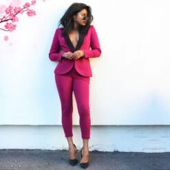 Leggings Suit Pants - Fuchsia - Petite 15 Leggings Suit Pants - Fuchsia - Petite -Maison Close Sales leggings suit pants fuchsia e10e60e7e69345cf323db6716cced752