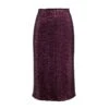 Ametyst Sequined Midi Pencil Skirt In Bordeaux -Maison Close Sales lh4lvu9f5t1pf6ceoy6g