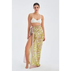 Akira Chiffon Pareo/Scarf - Multicolour -Maison Close Sales ltafxrvh49krie5koec8