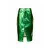 Lupe Green Metallic Midi Skirt -Maison Close Sales lupe green metallic midi skirt 2c7377fe8049923f981ff31ba4612f22