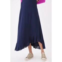 Chica Skirt Navy Rayon 9 Chica Skirt Navy Rayon -Maison Close Sales mcniia0gwhbej2ynpazd