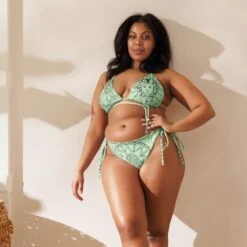 Medusa's Sea Medallion Recycled Mint Green String Bikini -Maison Close Sales medusa s sea medallion recycled mint green string bikini eaaa122e4473d07446a542933c85419d