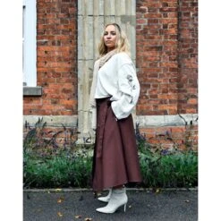 Meyer Wrap Midi Skirt In Chocolate With Pockets 10 Meyer Wrap Midi Skirt In Chocolate With Pockets -Maison Close Sales meyer wrap midi skirt in chocolate with pockets cf0e4ea7897f9920bae602f4f9abce5c