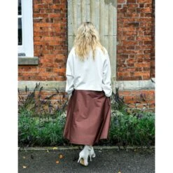 Meyer Wrap Midi Skirt In Chocolate With Pockets 11 Meyer Wrap Midi Skirt In Chocolate With Pockets -Maison Close Sales meyer wrap midi skirt in chocolate with pockets d2e80f58ad1158817a7b5a89366fd123