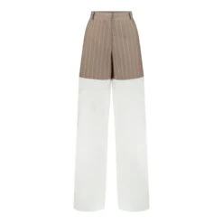 Two Tone Pinstripe Pants