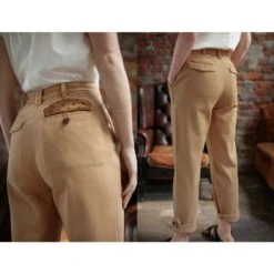 Damsons The Work Pant Tan -Maison Close Sales mkbi9ouwbjjy7fi8dzd0