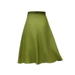 Moss Green Midi Skirt