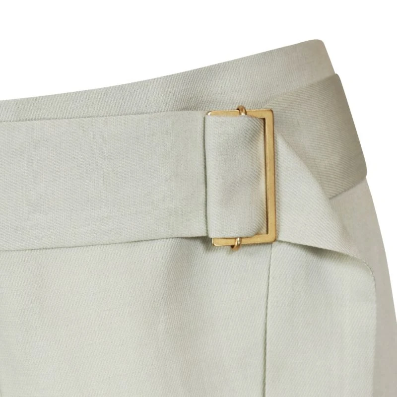 Hot On The Heels Stone Linen Trouser 6 Hot On The Heels Stone Linen Trouser - Image 4