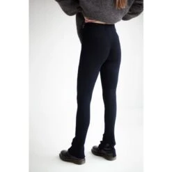 Barra Ribbed Merino Wool Leggings Black 13 Barra Ribbed Merino Wool Leggings Black -Maison Close Sales ngilauutovuytvavynif