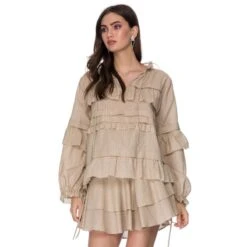 Kailani Beige Blouse -Maison Close Sales ngtmjce1tklogum6nhvc