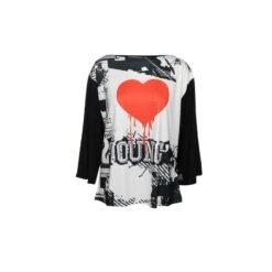 Sheer Back Wide Sleeve Top