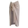 Nude Crinkle Sarong