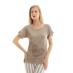 Printed Micromodal Tee -Maison Close Sales nyurku8twmdkb6fxcozi