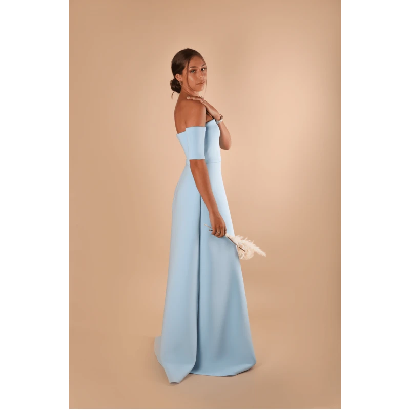 Off The Shoulder Sleeves Dress 5 Off The Shoulder Sleeves Dress - Image 3