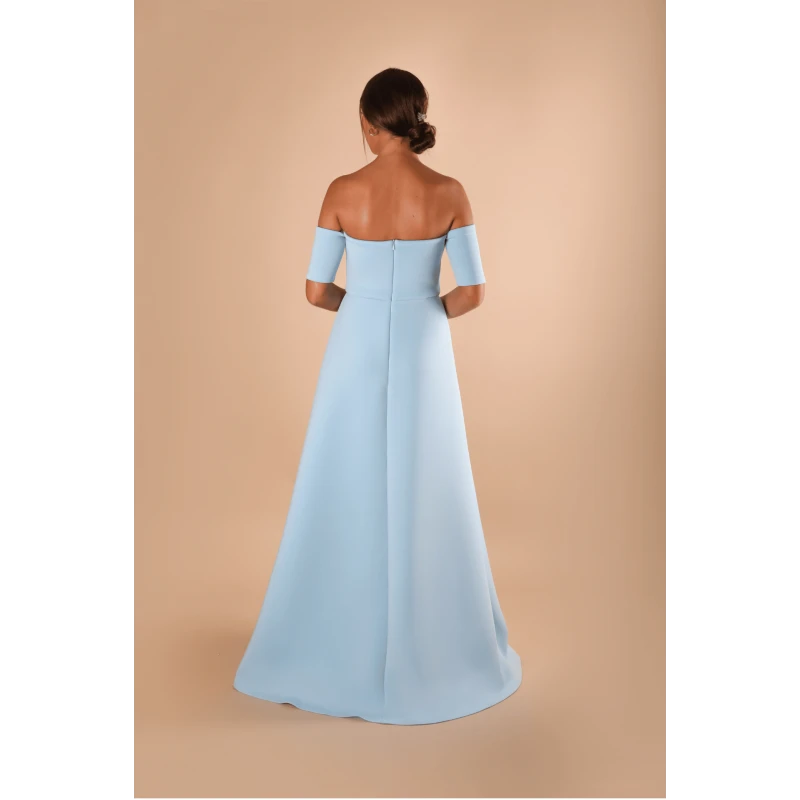 Off The Shoulder Sleeves Dress 6 Off The Shoulder Sleeves Dress - Image 4