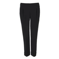 Olivia Black Tailored Straight Trousers