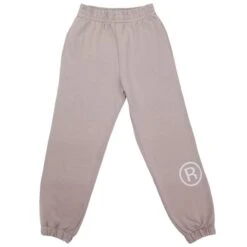 Organic Cotton Relaxed Sweatpants Taupe
