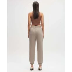 Organic Cotton Relaxed Sweatpants Taupe -Maison Close Sales organic cotton relaxed sweatpants taupe 81c3ed6c7a239c6c53f261817926f543