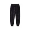 Organic Velour Tracksuit - Black