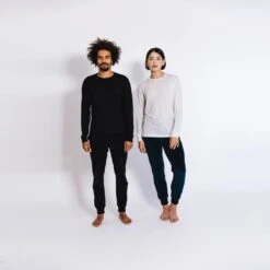 Organic Velour Tracksuit - Black -Maison Close Sales organic velour tracksuit jet black d785403d33fce5e7de2b174501d70997