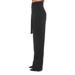 Wide Leg High Waist Trousers In Black -Maison Close Sales p0pncxnd1uo35tito7wl