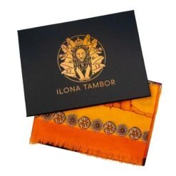 Pareo Silk Cotton The Tropical Paradise Orange -Maison Close Sales pareo silk cotton the tropical paradise orange 2cb839cdb62629ac566699ac3d217ed7