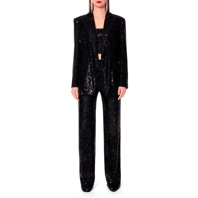 Luca Obsidian Black Sequin Pants 7 Luca Obsidian Black Sequin Pants - Image 5