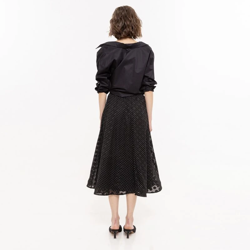 Polka Dots Midi Skirt 6 Polka Dots Midi Skirt - Image 4