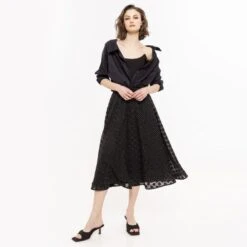 Polka Dots Midi Skirt 9 Polka Dots Midi Skirt -Maison Close Sales polka dots midi skirt ed4ed7092f7182334e076fa4aafff775