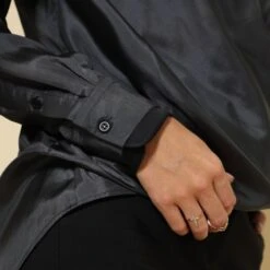 Lucy 100% Gots Certified Sustainable Peace Silk Loose Blouse -Maison Close Sales prd6p01lqq7br0sq3tio