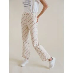 "Let'S Go Somewhere We Can Be Warm And Naked" Twill Pants 13 "Let'S Go Somewhere We Can Be Warm And Naked" Twill Pants -Maison Close Sales prhxmxe7kj6okysfm8hm
