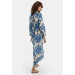 Printed Knot Midi Dess Blue -Maison Close Sales printed knot midi dess blue 4f5ca003c22a1cf63807464002e08d55