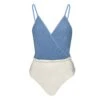 Lola Pastel Blue Lurex / Ivory - One Piece Swimsuit -Maison Close Sales pt4f4v3jmixureqxb35k