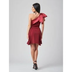 Euphoria One-Shoulder Flared Mini Dress -Maison Close Sales q0b7jxt99xclanyhulex