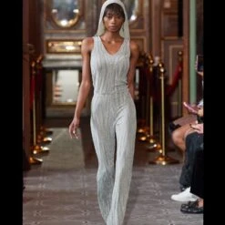 Regality Silver Hooded Romper 5 Regality Silver Hooded Romper -Maison Close Sales regality romper bb5985bf922880ece5740adbf66a945e