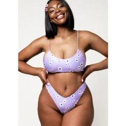 Monterosso Bralette Bikini Top - Pink & Purple -Maison Close Sales rry6cedt4woxhykwwq4u