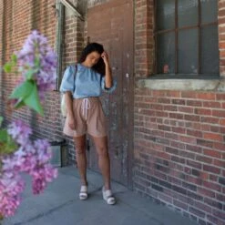 White Puff Sleeve Gathered Top -Maison Close Sales rypkriolsxvbrtkkekvz