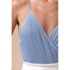 Lola Pastel Blue Lurex / Ivory - One Piece Swimsuit -Maison Close Sales s0foz0n00kmxxu8veoqv