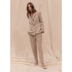 Kensington Twill Trouser - Neutrals -Maison Close Sales s1rbtyam69ob4lz6dhae